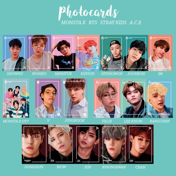 Photocards KPOP Etsy