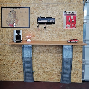 Bartafel, consoletafel vanaf oprit