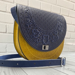 Sac en cuir Ukraine fait main, sac en cuir, sac femme, cadeau pour elle