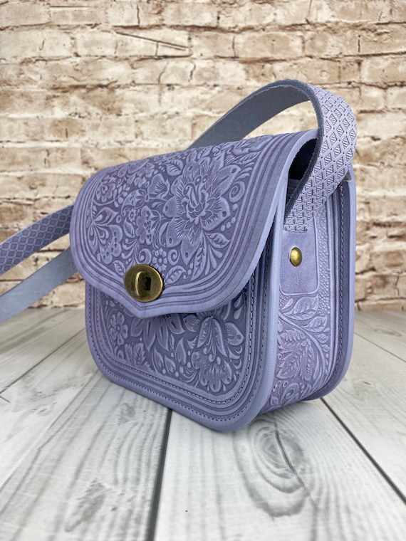 Unique leather shoulder bags sale