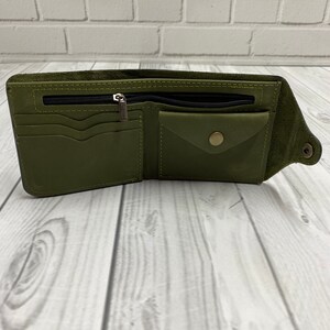 Cartera de piel para mujer, Cartera personalizada, Cartera de mujer, Cartera de mujer, Cartera de piel, Cartera de piel fina imagen 5