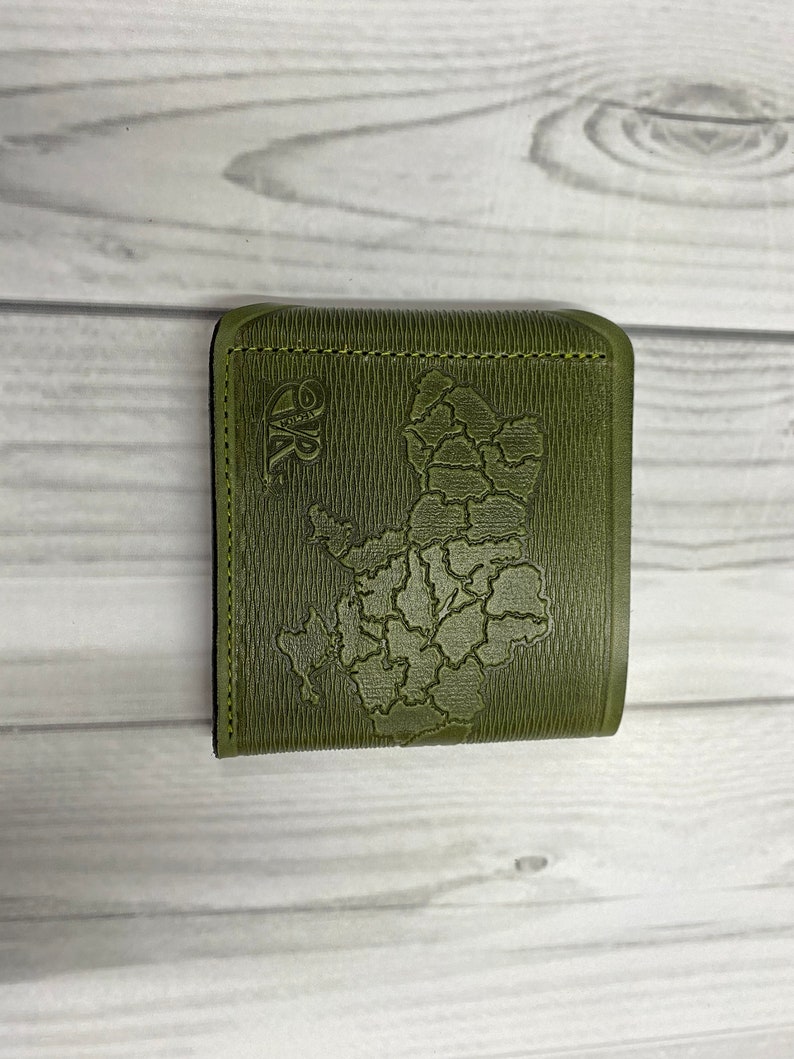 Cartera de piel para mujer, Cartera personalizada, Cartera de mujer, Cartera de mujer, Cartera de piel, Cartera de piel fina imagen 8
