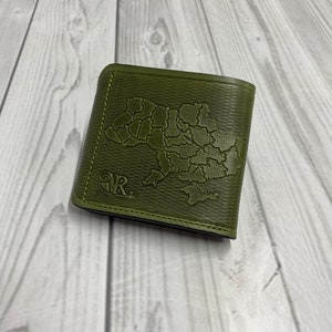 Cartera de piel para mujer, Cartera personalizada, Cartera de mujer, Cartera de mujer, Cartera de piel, Cartera de piel fina imagen 2