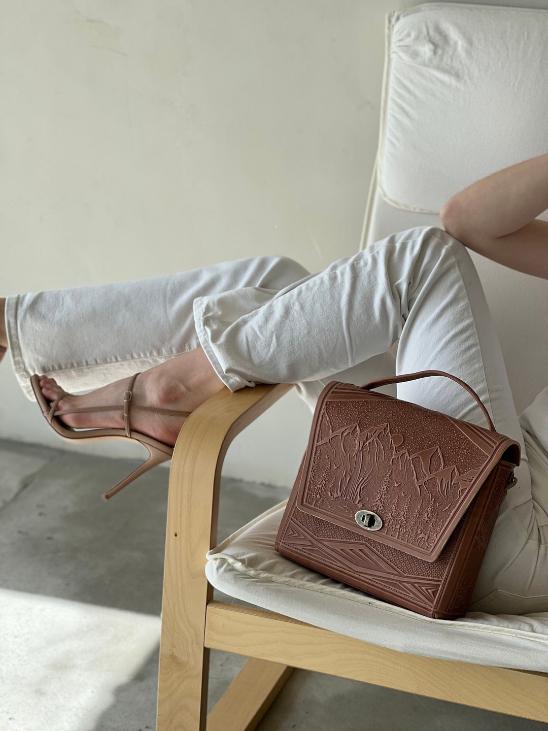 Fae top handle bag best sale