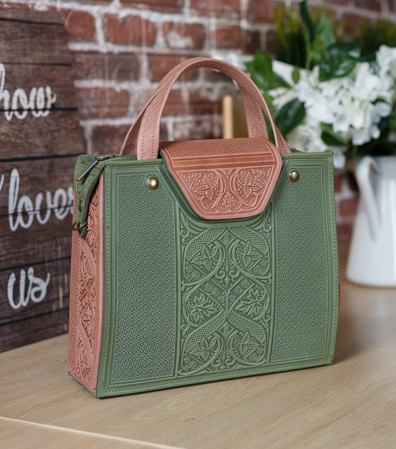 LEATHER BAGS Handmade Leather Crossbody Bag Leather Purse Etsy