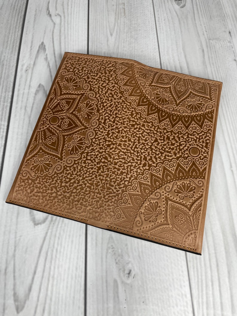 Cartera larga para mujer, Cartera de piel de oliva, Cartera de piel suave, Cartera con monedero, Cartera de mano, Cartera fina imagen 9