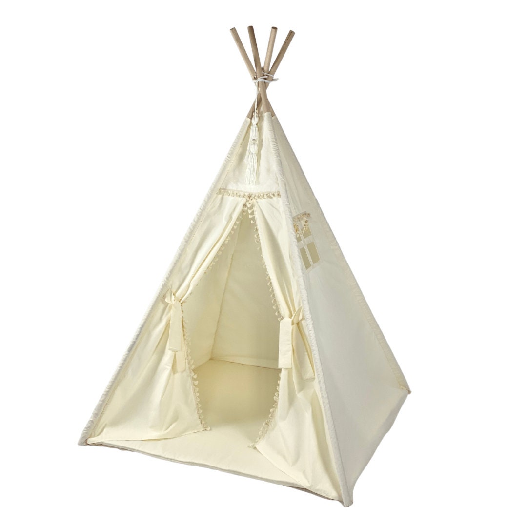 Teepee Cover Canvas, Kids Tent Cover , Cover for Tent Etsy