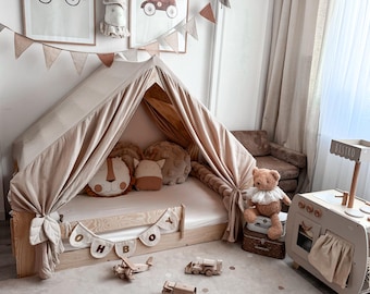 Musselin Betthimmel: Kinder Leseecke, Spielzimmer Dekor