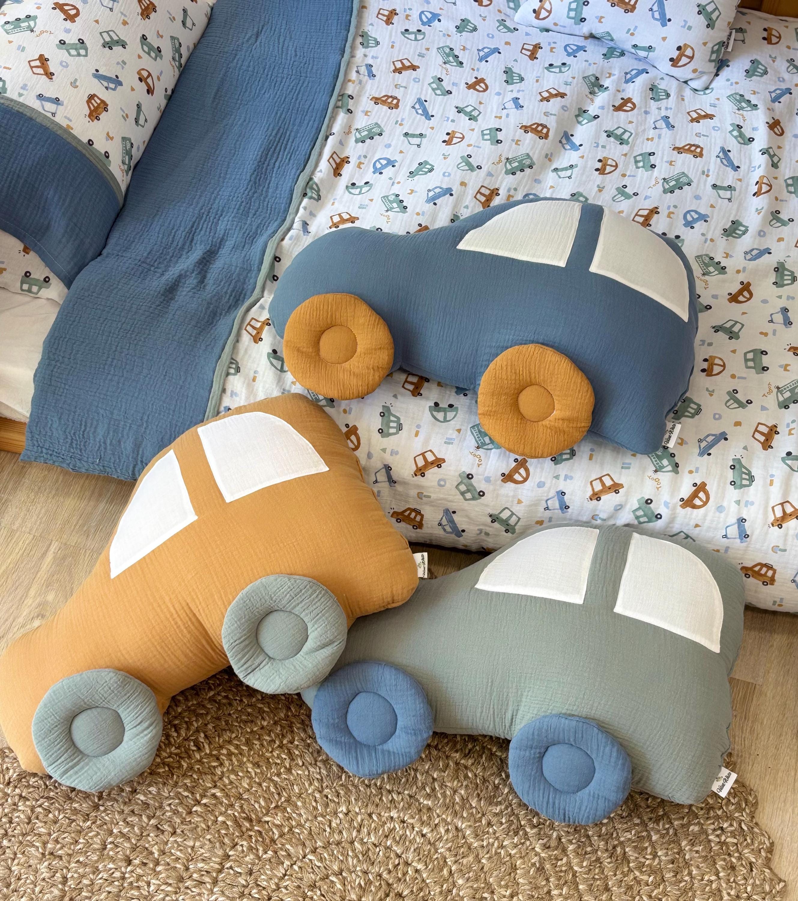 Plush Car Throw Pillow Cartoon Plush Toy Cushion Throw Pillow