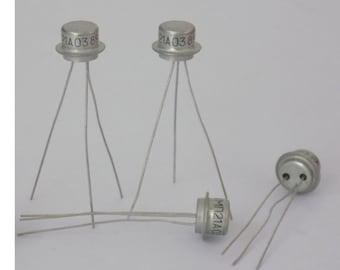 Lot von 100 Stück MP13 - MP42 p-n-p Germanium-Transistoren