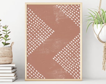 Geometric Printable Wall Art, Moroccan Wall Art, Digital Print, Boho Decor, Abstract Art Print, Neutral Wall Art, Minimalist Print