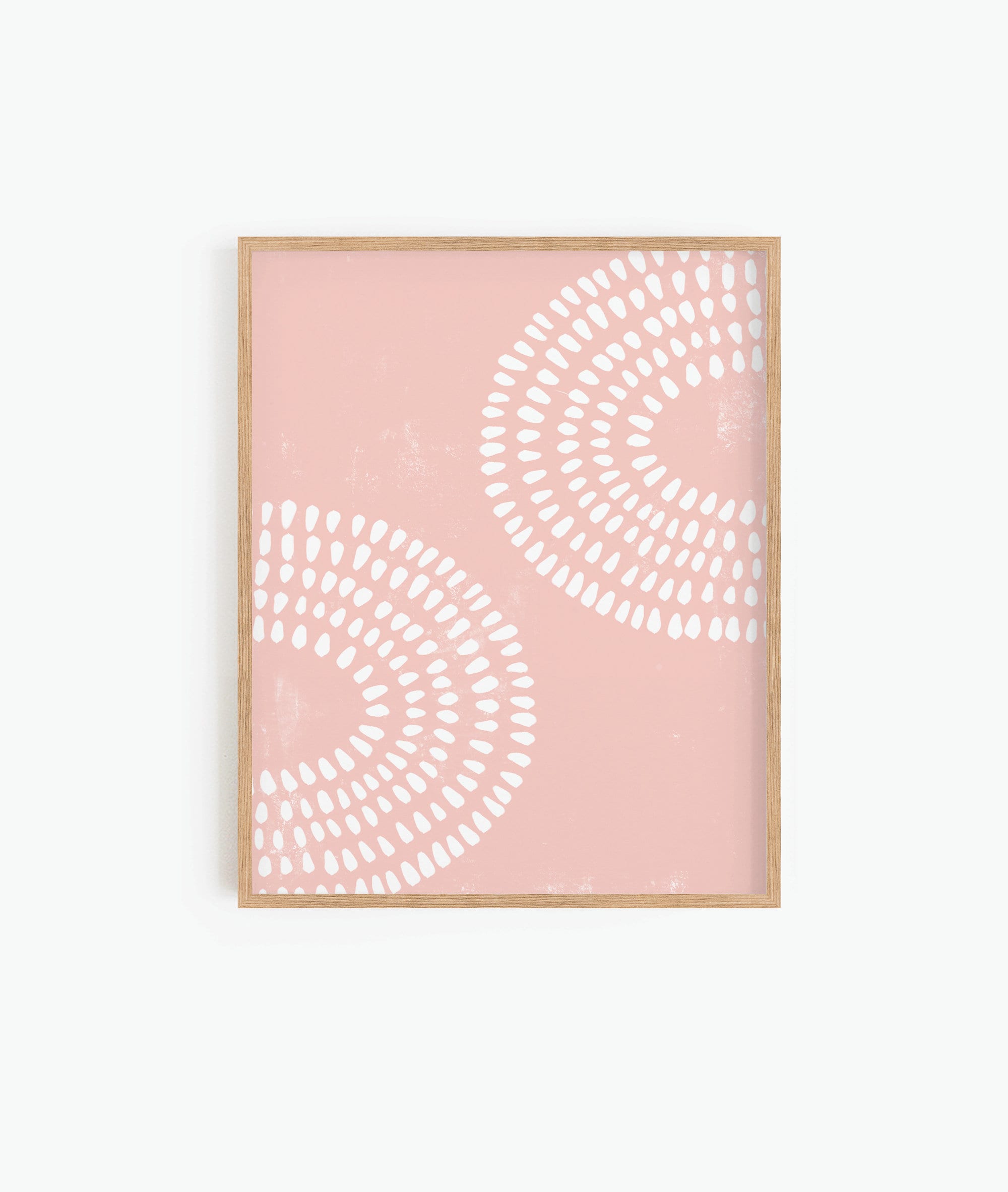 Blush Pink Abstract Art Print Printable Wall Art Boho | Etsy