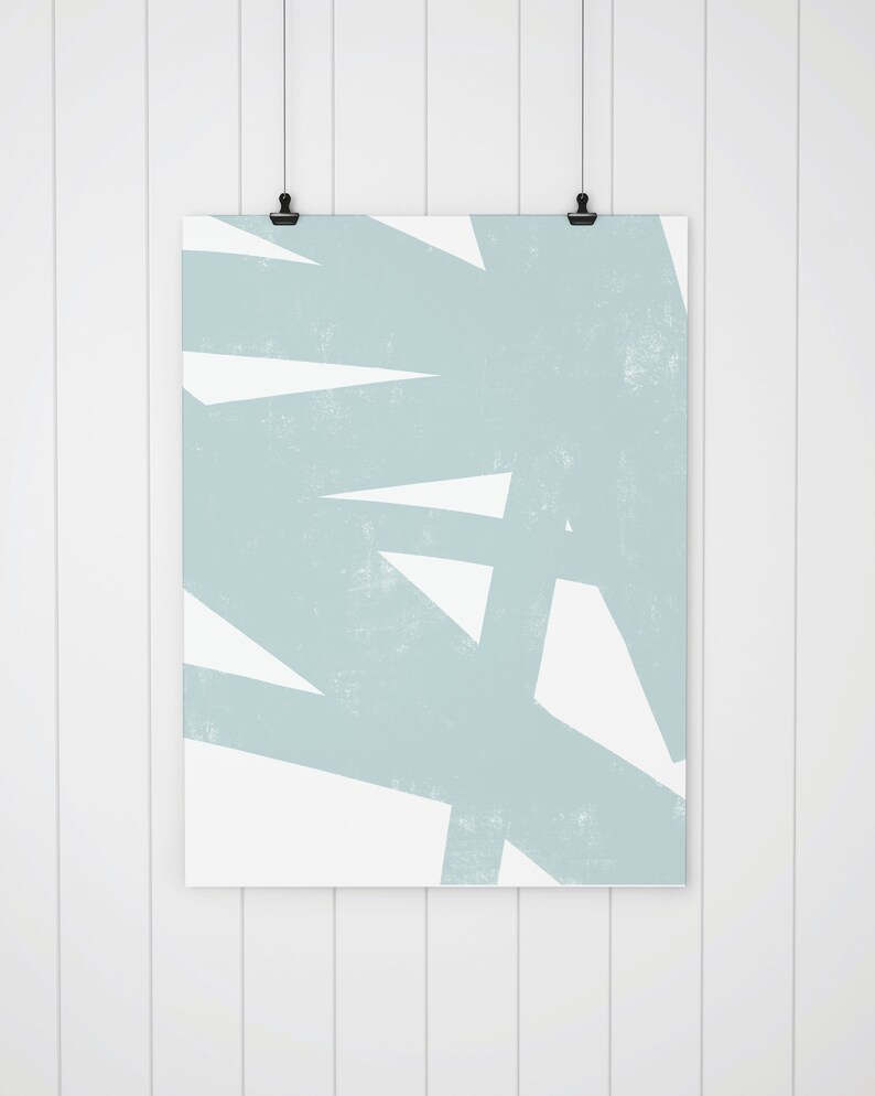 Abstract Art Print Geometric Printable Wall Art Boho Decor | Etsy