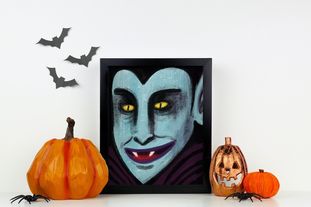 Halloween Wall Decor, Monster Printable Wall Art, Fall Decor, Halloween
