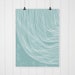 Teal Abstract Art Print Printable Wall Art Boho Decor - Etsy