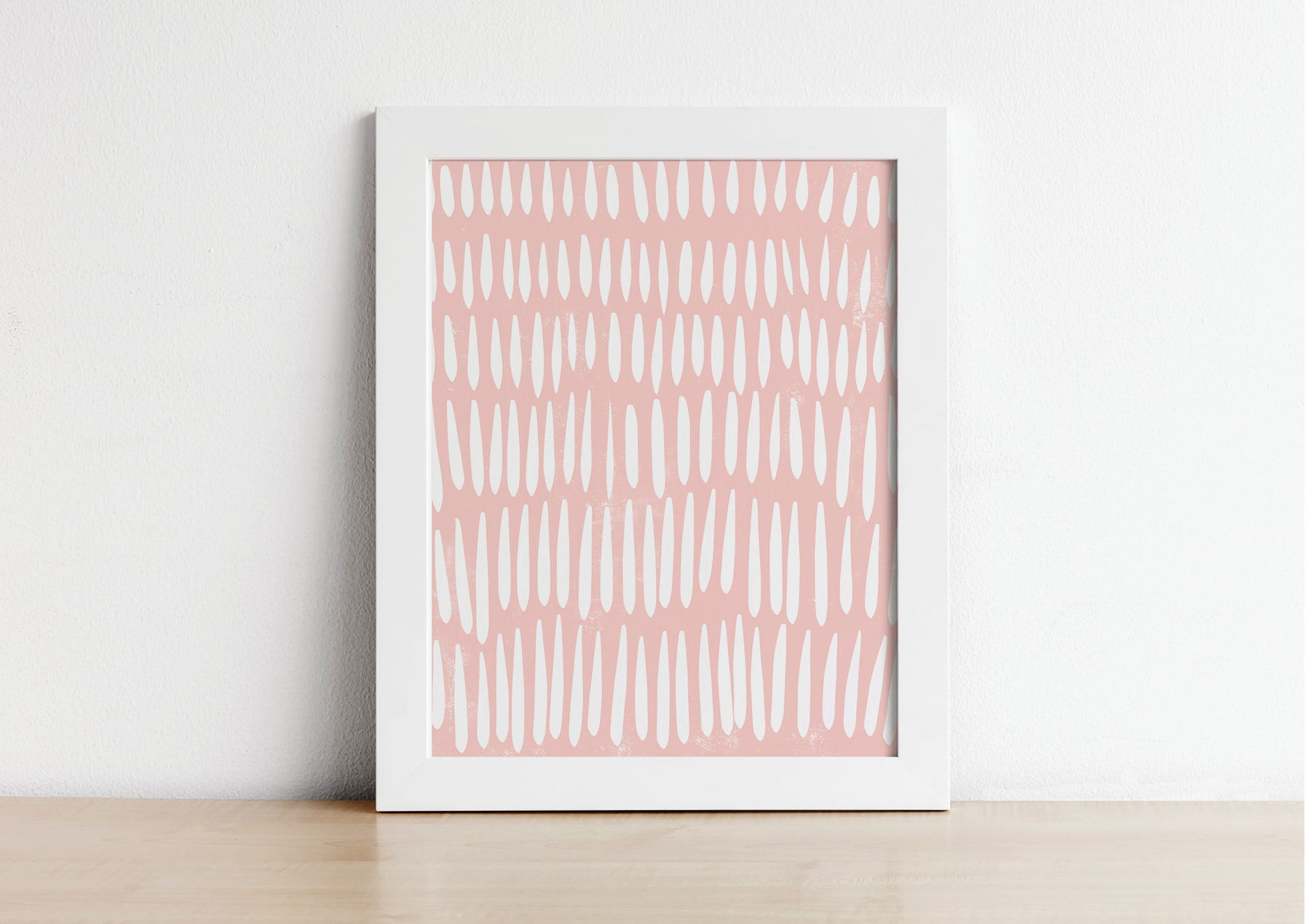 Abstract Art Print Blush Pink Printable Wall Art Stripes | Etsy