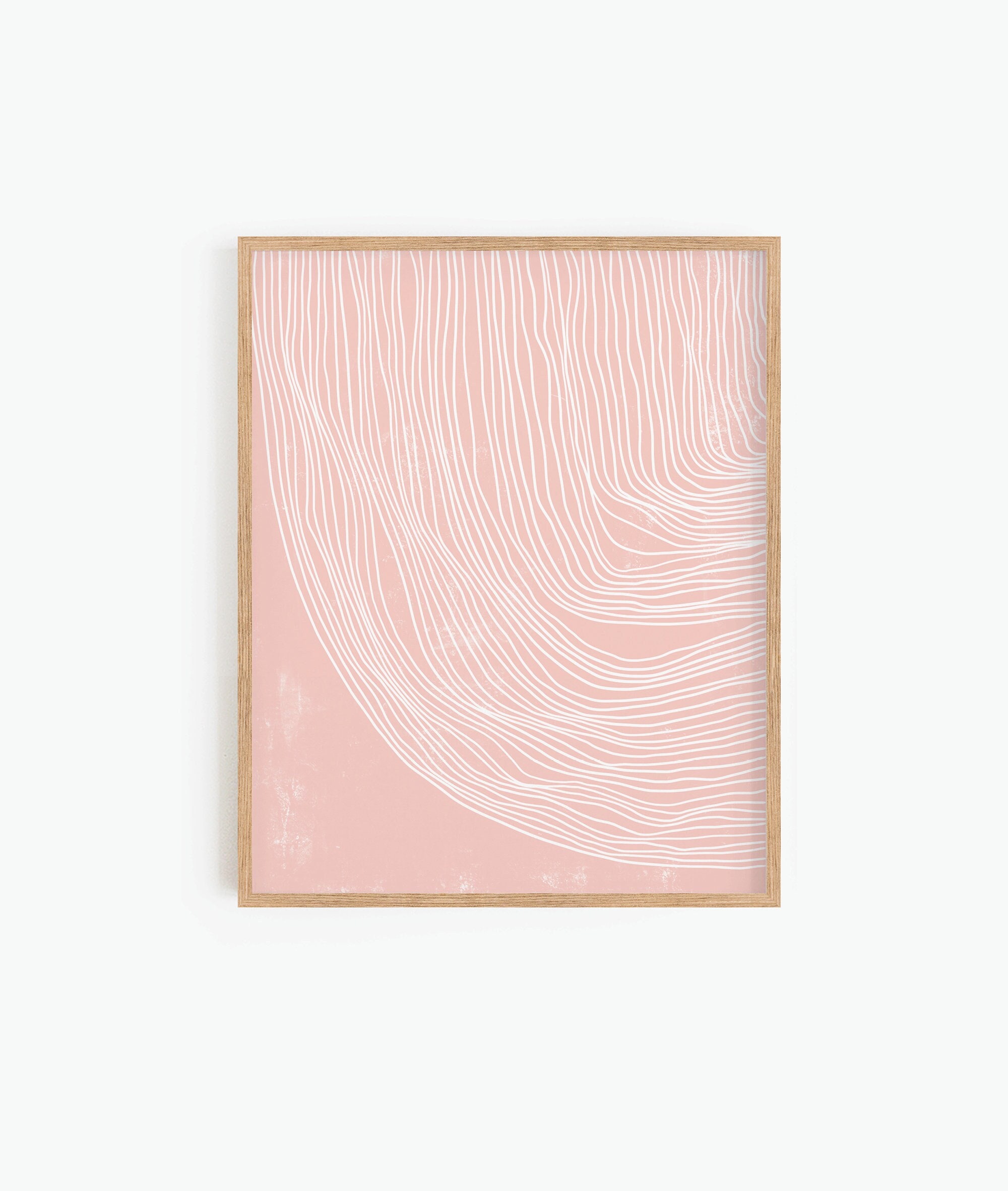 Blush Pink Wall Art Geometric Printable Wall Art Digital Print Boho ...