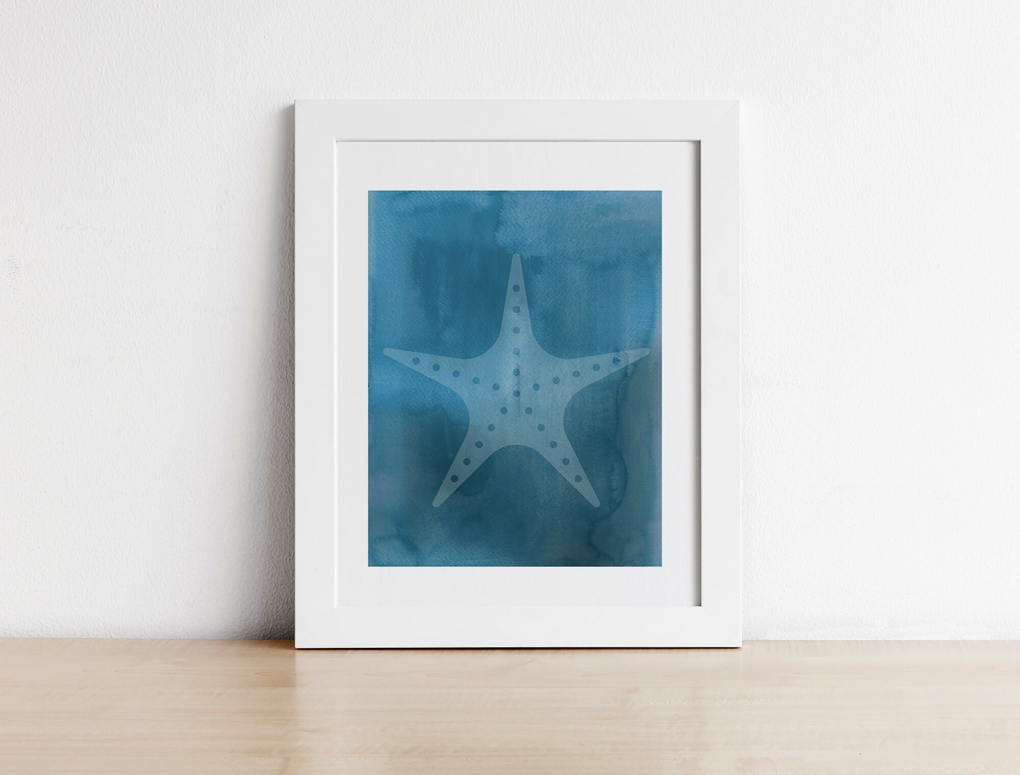 Boho Beach Print Starfish Printable Wall Art Beach Wall - Etsy
