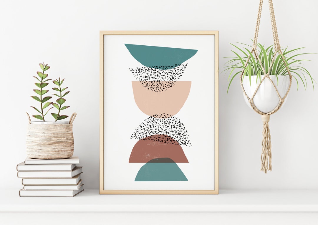 Abstract Art Print Printable Wall Art Boho Home Decor - Etsy