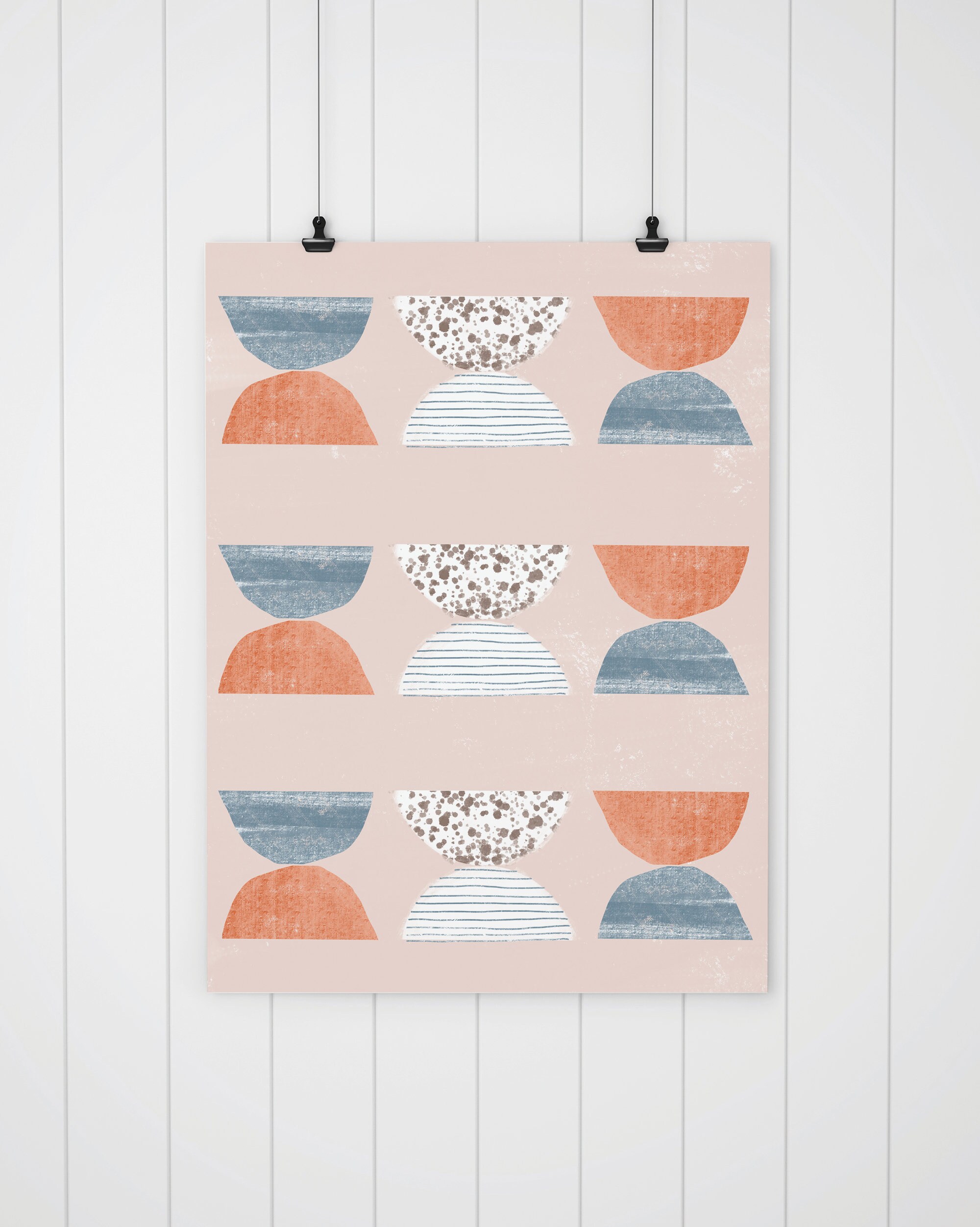 Abstract Art Print, Geometric, Printable Wall Art, Boho Decor ...
