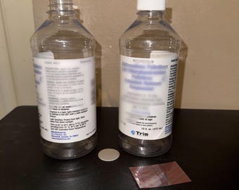Tris 'Yellow Snot' 16oz Replica Pint Bottle *Clear Bottle* - NEW Movie Prop
