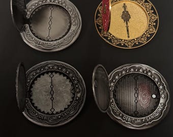 JOHN WICK -  Blood Oath Markers! All 4 Versions! 1:1 Screen Accurate! Made from REAL Medal!