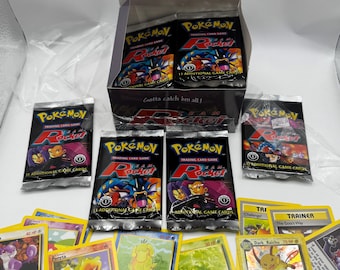 Pokémon 1st Edition Team Rocket Set Boosters (Proxy)! NEW Proxy Card Replicas of the original Team Rocket Cards!