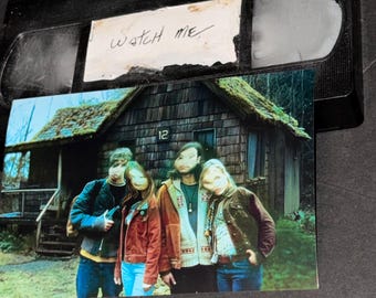 The Ring - NEW Haunted VHS Tape  & Warped Faces Photo!