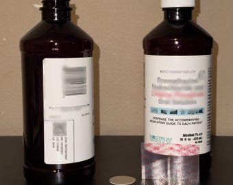 Nostrum LEAN 16oz Replica Pint Bottle (Empty) - New Movie Prop