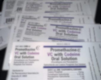 Pai ProVC w/ Co (Purple) 16oz/Pint Labels X2! **** Replica Prop For Entertainment Purposes only** - New Movie Prop!