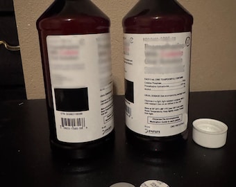 Par  NEW 16oz Replica 'LEAN' Pint Bottle (Empty) - New Movie Prop