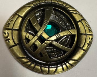 Doctor Strange Marvel Eye Of Agamatto Pendant With Necklace! NEW
