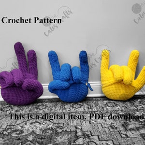 Crochet Posable Hand Pattern