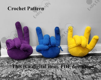 Crochet Posable Hand Pattern