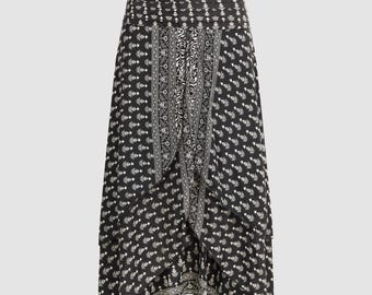 Anthropologie Black Midi Dress - Elegant Cutout Back (size M) - Etsy Ireland