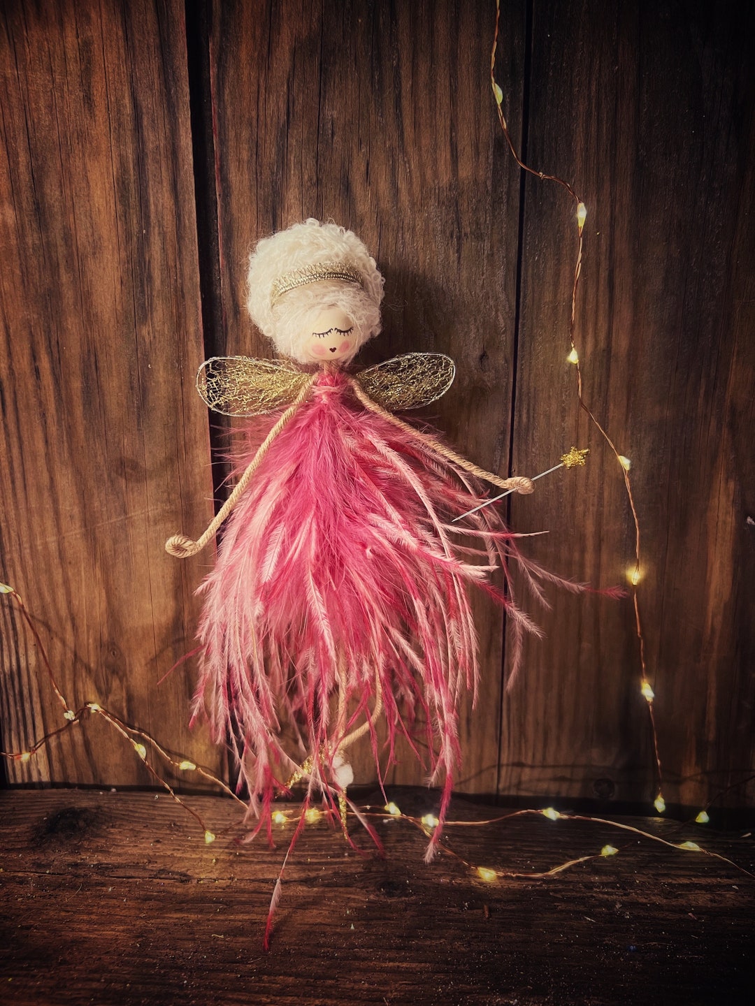 Arabella Christmas Fairy Tree Topper Christmas Tree Etsy