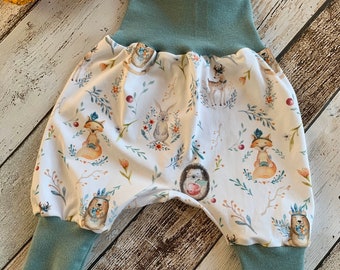 Pump Pants Baby Forest Animals 44-92