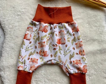 Pump pants baby fox