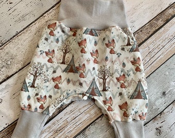 Pantalon de pompage bébé renard