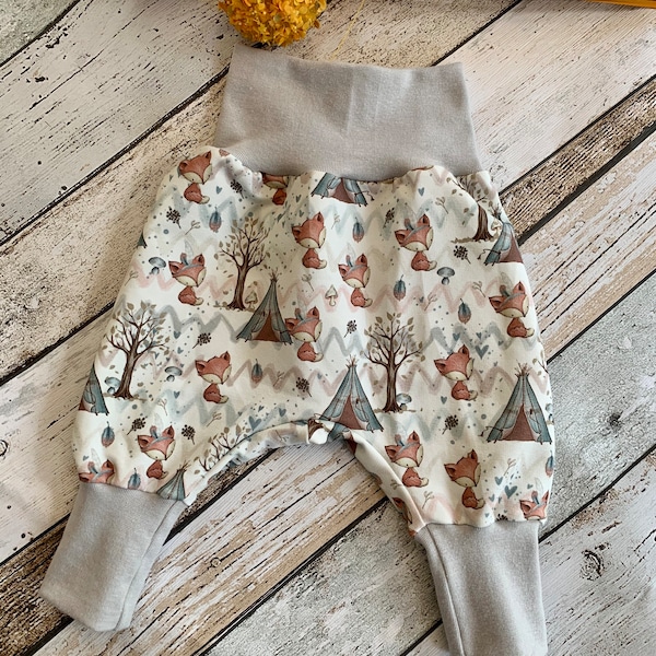 Pantalon de pompage bébé renard