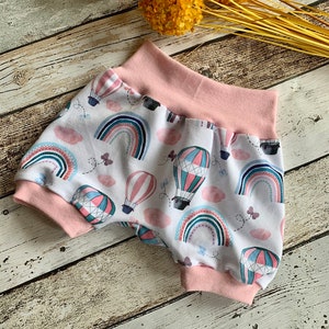 short pants baby hot air balloon