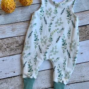 Romper Jumpsuit Baby Eucalyptus 44-86