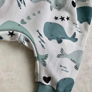 Pump pants baby whale image 3