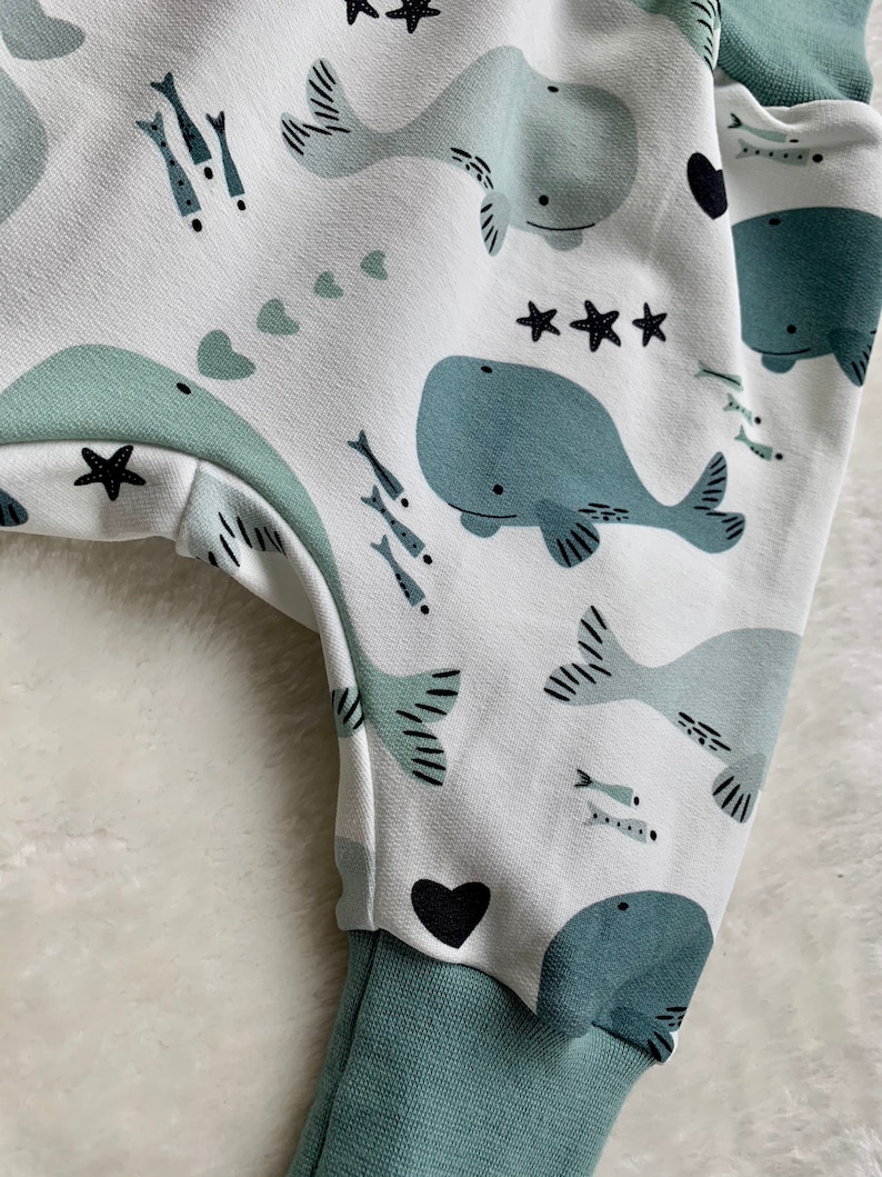 Pump pants baby whale image 3