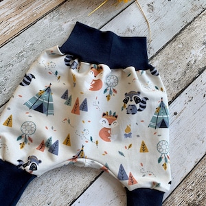 Pump Pants Baby Forest Animals Boho 44-104