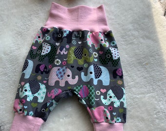 Pump pants baby elephant