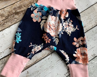 Pump Pants Flowers Jersey