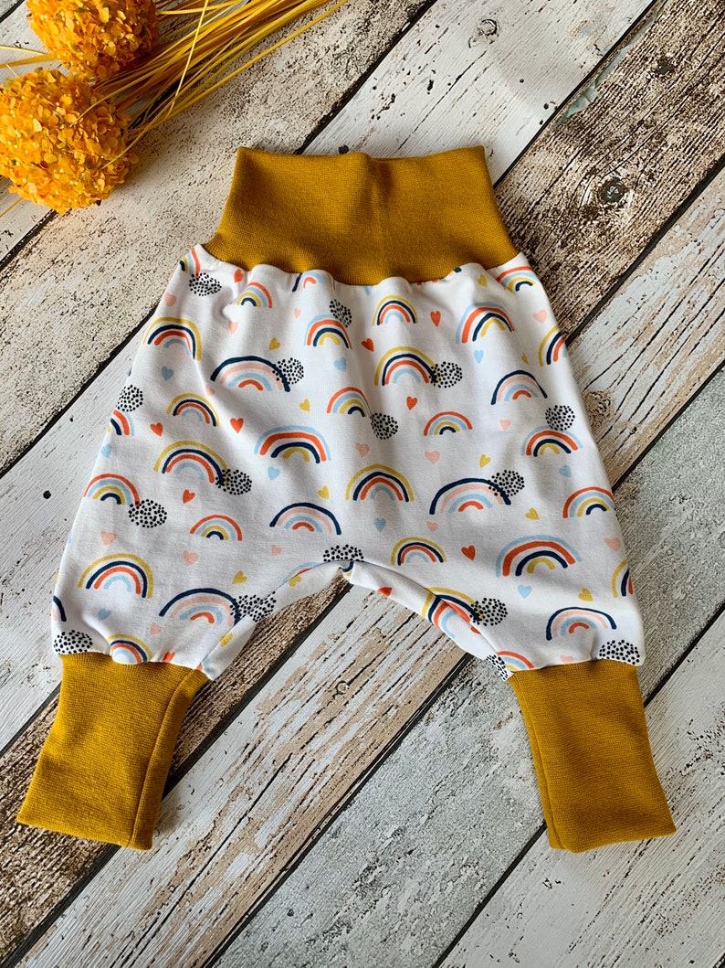 Pumphose Baby Regenbogen 44-92 Bild 1