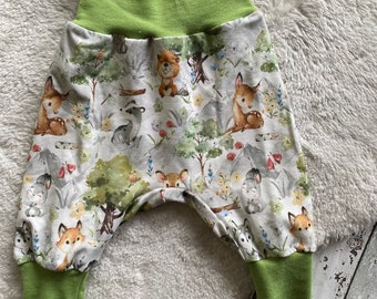 Bloomers baby forest animals deer/rabbit/owl/squirrel/forest 44-92