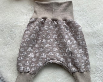 Pump pants baby muslin rainbow